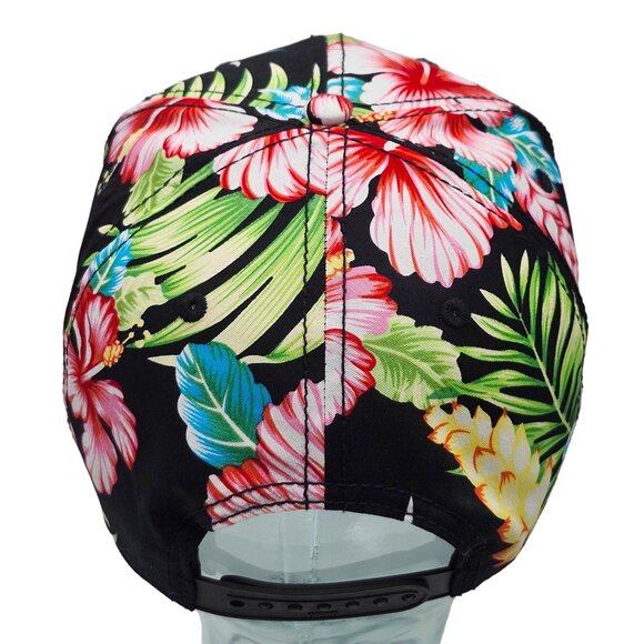 Anchor Bay California Hawaiian Hibiscus Floral Palm OTTO Snapback Hat Mendocino - Picture 6 of 15